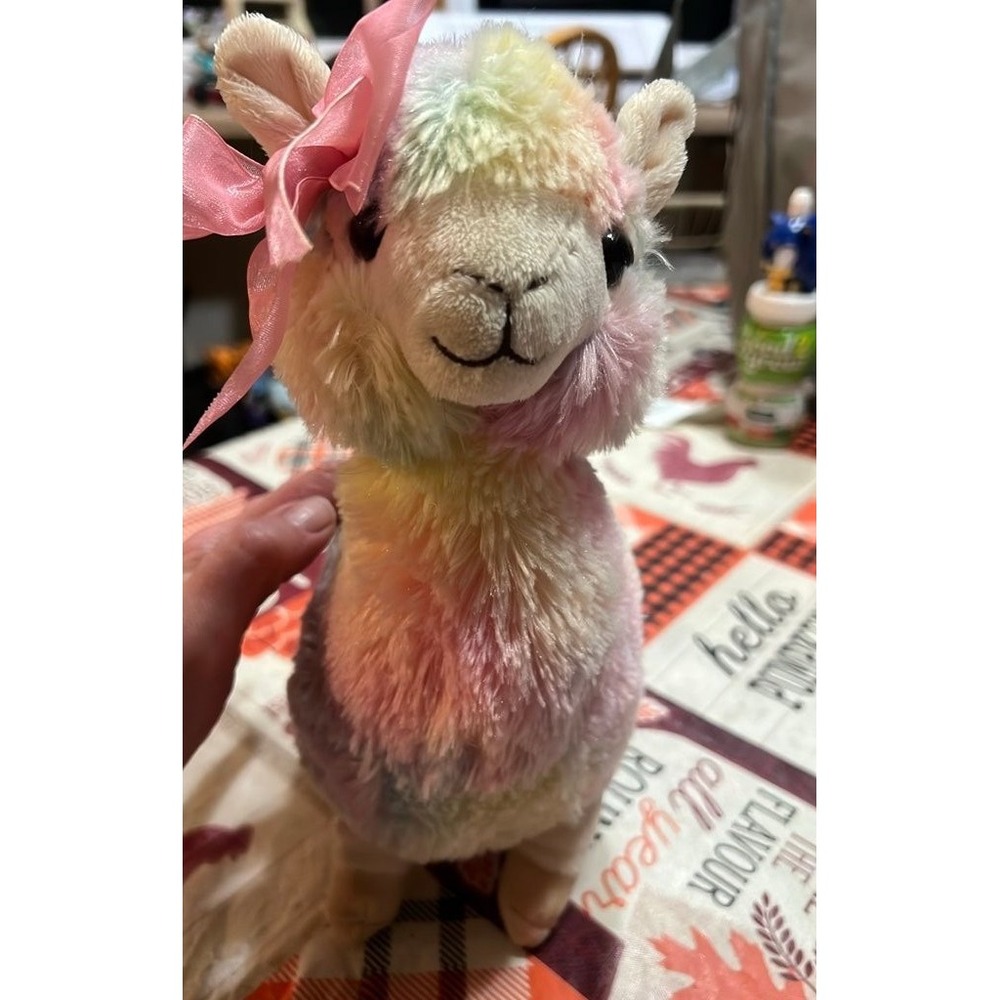 Dan‎ Dee Collector's Choice Rainbow Llama Plush Toy